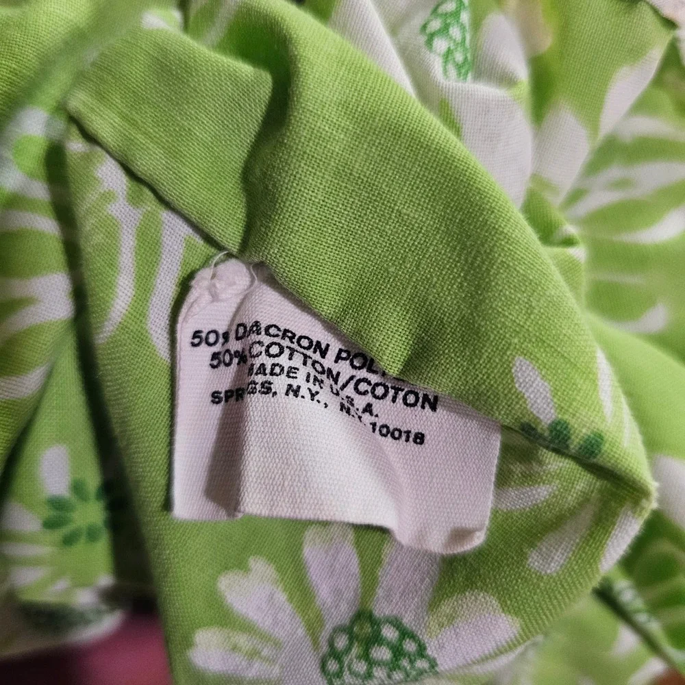 Vintage Pequot Queen Sheet Set Daisy Chic Boho She Shed Floral Retro USA Made